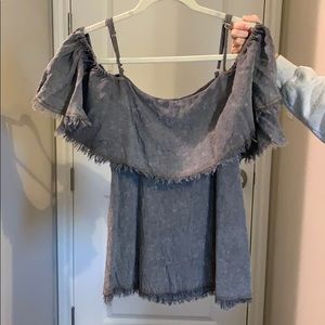 Off the shoulder top